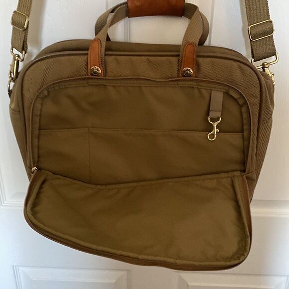 HARTMANN Nylon with Leather Briefcase - Picture 5 of 11